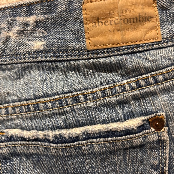 Abercrombie Jean shorts girls size 16 - Picture 3 of 5